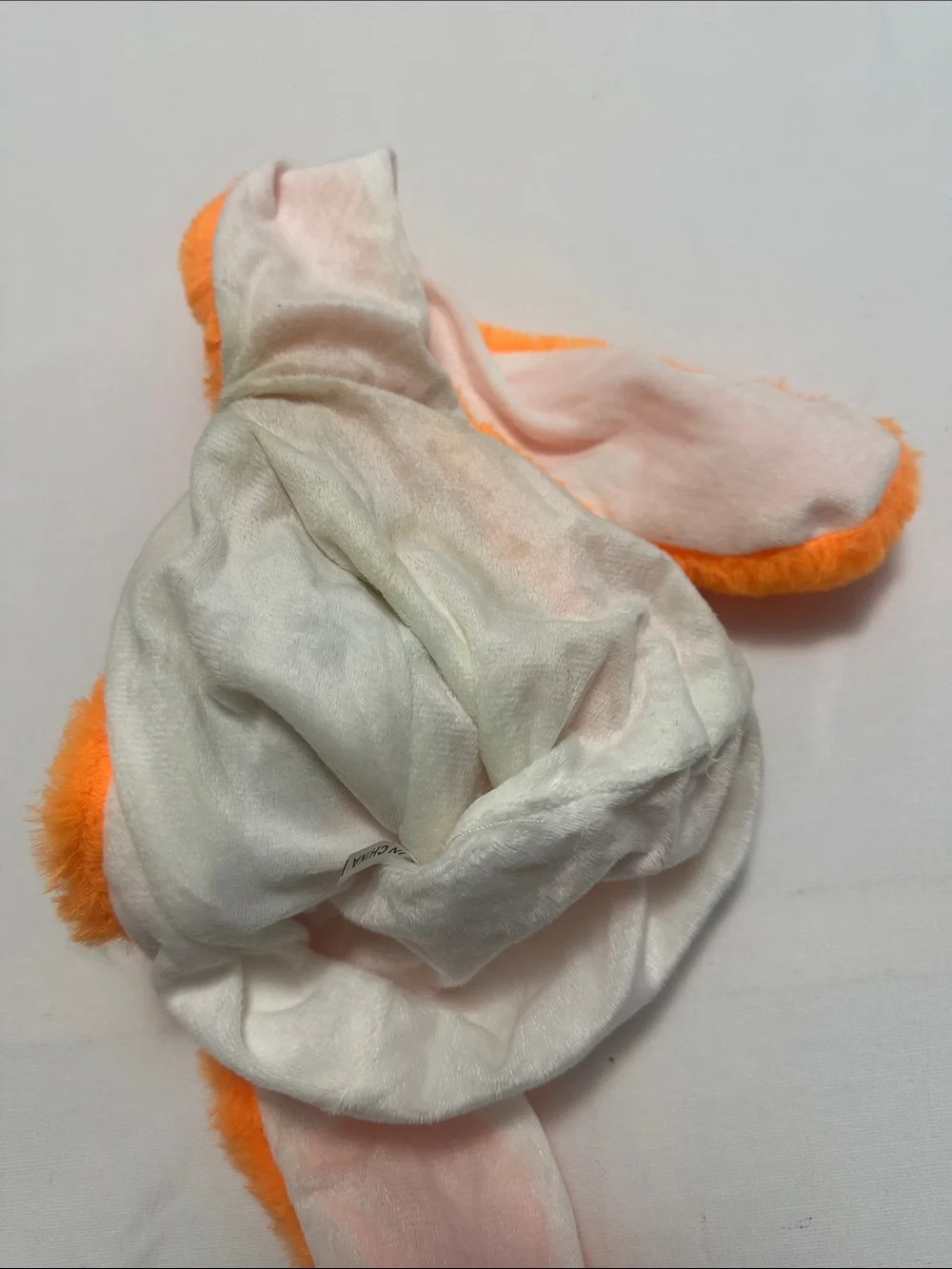 Kids Plush Pumpkin Hat with Ear Flaps - Orange & Green